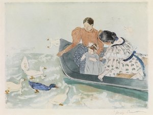 Nourrir les canards